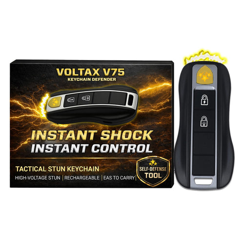 💥 2026 Flash Sale 75% OFF ️🔦Voltax 75M Stun Car Keychain ⚡