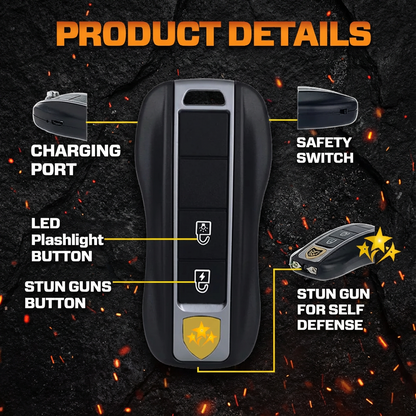 💥 2026 Flash Sale 75% OFF ️🔦Voltax 75M Stun Car Keychain ⚡